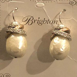 Brighton Neptune's Rings Pearl French Wire Earring